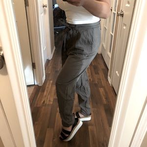 Socialite Paper Bag Trouser (Green)